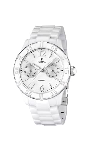 Festina Femmes Analogique Quartz Montre avec Bracelet en Céramique F16622-1