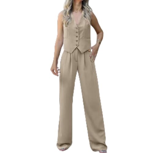 Completo da donna in due pezzi: le tute da donna in due pezzi includono top e pantaloni. I nostri abiti a due pezzi sono pensati per la donna moderna che cerca stile e comfort.