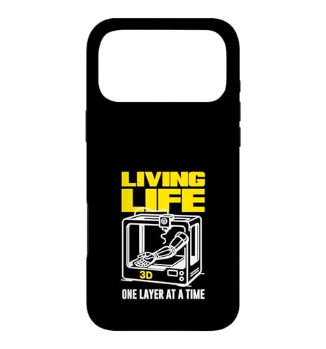 Living Life 3D One Layer At A Time �v�����g �X�}�z�P�[�X iPhone 17 Pro Max �p