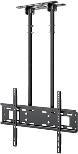 Support TV au plafond réglable de 40 à 85 pouces et inclinaison VESA 600x400mm