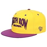 Death Row Records Wordmark w/Paisley UV Fitted Hat (7 5/8, GL/PUR) Gold/Purple