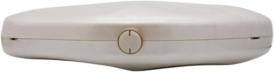 Shell Shape Acrylic Clutch Trendy Metallic Acrylic Evening Bag Shiny Egg Purses and Handbags for Women Wedding Party - Image 4