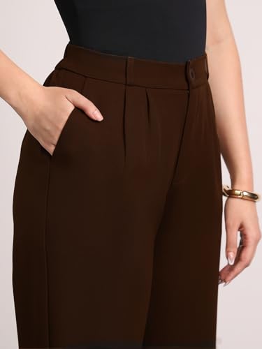 Image of Urbano Fashion Women's Loose Baggy Fit Solid Korean Pants Stretchable