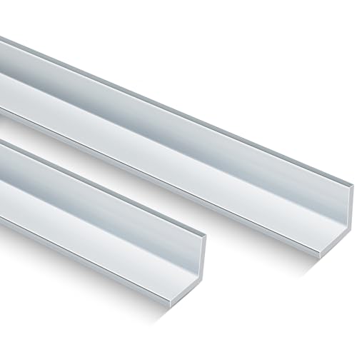 Aluminum Angle 2 pcs 48" 20x20x3mm 6063 for frames, rails