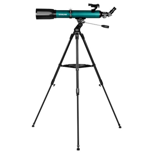 Image of ESSLNB Telescope, 80mm Aperture 700mm Astronomy Refractor Telescope for Adults Beginners, High Transmission Travel Professional Telescope with Stargazing App Wireless Remote Phone Adapter (70080G)