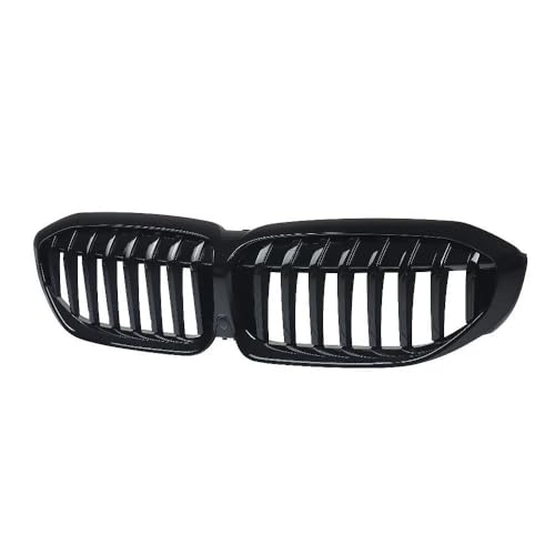 Calandre Avant Noire Brillante BMW Série 3 G20 G21 2019 à Barre Unique pour Radiateur