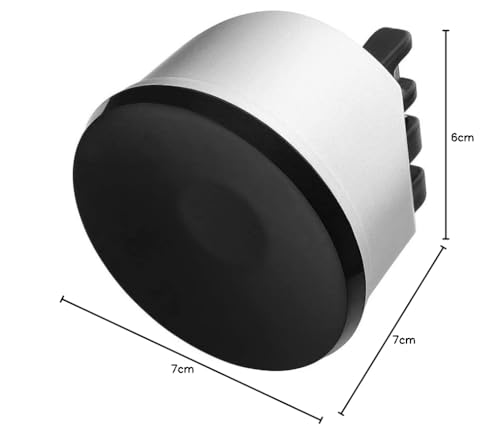 Kitchengenix's Manual Knife & Scissors Sharpener for Straight & Serrated Knives, 3-Stage Knife Sharpening Tool Helps Repair and Restore Blades (Grey)