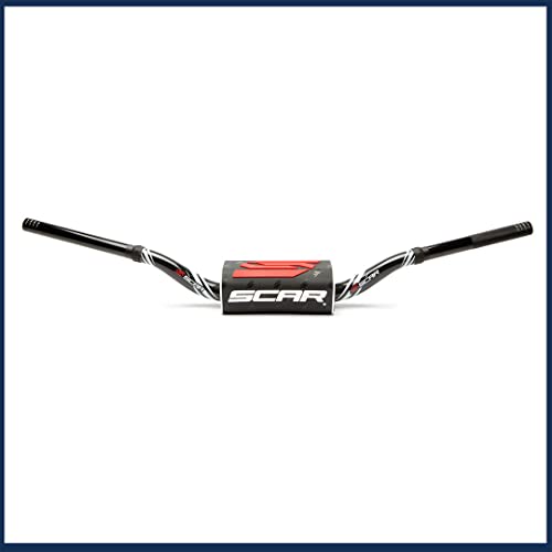 Guidon SCAR O2 28mm sans barre pour réduire la fatigue des bras en motocross