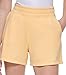 Calvin Klein Womens Knit Short Casual Shorts Orange M
