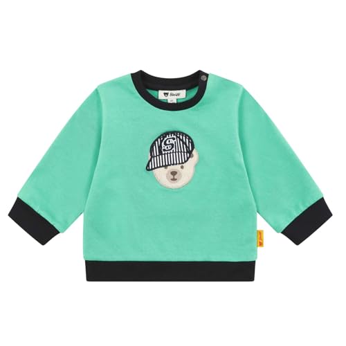 Steiff sweatshirt bébé garçon en coton bio haut de gamme pour l'hiver