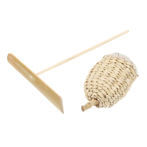 Garneck 1set Pancake Oil Applicator Brush and Spreader Kit for Even Greasing for Pancakes and Crepes Precision Oil Control Essential Cooking Tools