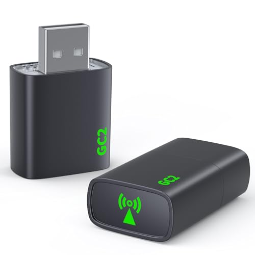 Wireless Carplay Adapter 2025 Upgraded, Convert Wired to Wireless Apple CarPlay Adapter,Mini wireless Bluetooth CarPlay Adapters Plug and Play Easy Use Fast Stable Connection Car Play for iPhone,USB-A