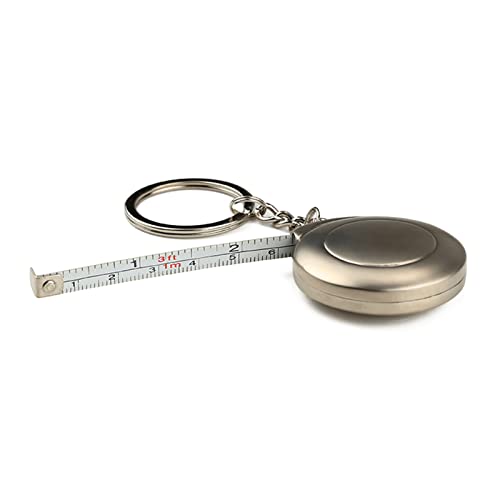 Mètre à ruban rétractable 1m avec coque métal pour mesure précise - 4