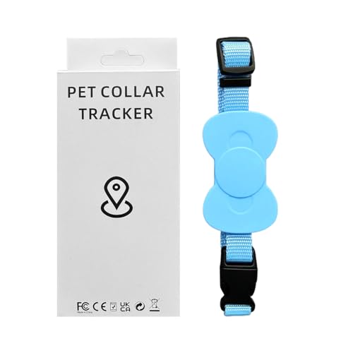 Godpqiui Collar GPS para Gatos,Localizador GPS Mascotas | Localizador Electrónico Antipérdidas para Mascotas Equipaje Y Objetos Valiosos