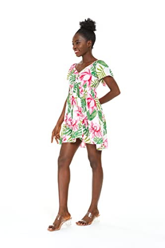 Image of Hawaii Hangover Family Matching Hawaiian Clothes, Lotus & Orchid | Family matching Hawaiian outfits, Lotus & Orchid, lightweight rayon, machine washable, tropical floral print, luaus, cruises