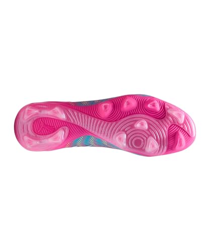 PUMA Future 9 Pro FG/AG Chaussure de Football Unisexe, Poison Pink-Sun Stream-Bright Aqua White, 41 EU, Poison Pink Sun Stream Bright Aqua PUMA White, 42 EU