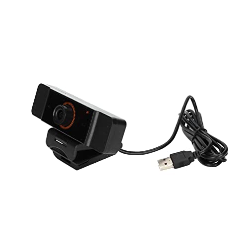 Elprico Desktop-Computerkamera, USB2.0 HD-Webcam mit Automatischer Fokussierung, Eingebautes 2K-Mikrofon 5 FHD 2560x1440 QHD Plug-Play-Computerkamera (WB9)