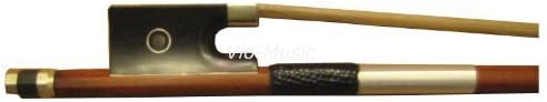 Musical Instrument Full-size 4/4 Pernambuco Silver (Sterling) Mounted Violin Bow Music Tool