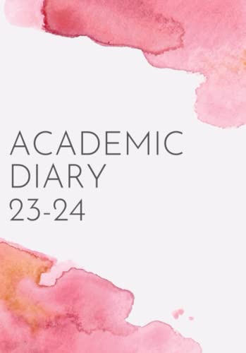 A5 Academic Diary 2023-2024 Week To View: Mid Year Diary | Student Planner Dated From August 2023 to July 2024 | 12 Months Weekly Planner and Calendar | To-Do List and Notes ...