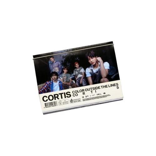 CORTIS [1st EP Album COLOR OUTSIDE THE LINES](Scene 3 Ver.) + 3 Extra Photocards Set