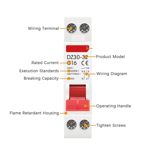 Disyuntor DZ30-32 interruptor de aire para la cocina y electrodomésticos de casa 2