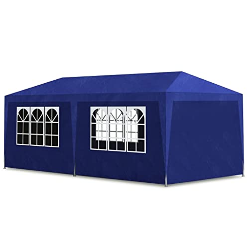 Emmtore Carpa para Fiestas Azul 3x6 m