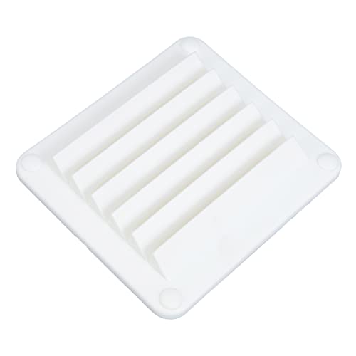 Happyyami Vent Cover Louvered Exhaust Vent for Boat Durable Ventilation Grille for Yachts and Caravans Easy Installation