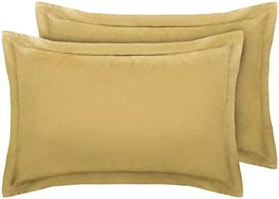 Linen Zone Egyptian Cotton 200 Thread, Oxford Pair Of Pillow Cases - White