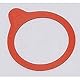 WECK Einkoch-Gummiringe 54 x 67 mm, 10er Beutel Farbe: rot 10 Stück