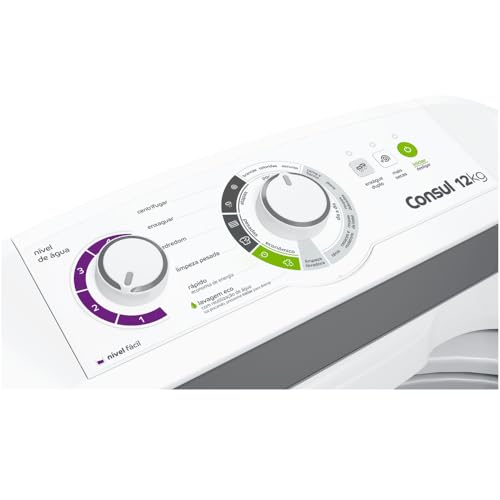 Máquina de Lavar Consul 12 kg Branca com Dosagem Econômica e Ciclo Edredom - CWH12BB 110V #5