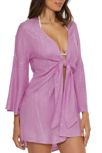 BECCA Women's Standard Radiance V-Neck Tunic, Casual, Beach Cover Ups2