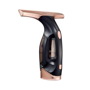 Tower T131001BLG Cordless Vac Window Cleaner with Rechargeable Battery, 150ml Water Tank, 20W, Black and Rose Gold