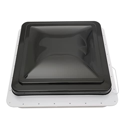 BJTDLLX Dachluke 14x14 Zoll Für Wohnmobile - Mit Fliegengitter & Ein-Knopf-Bedienung