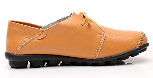 Image of VenusCelia Women's Breathable Comfort Walking Office Flat Loafer