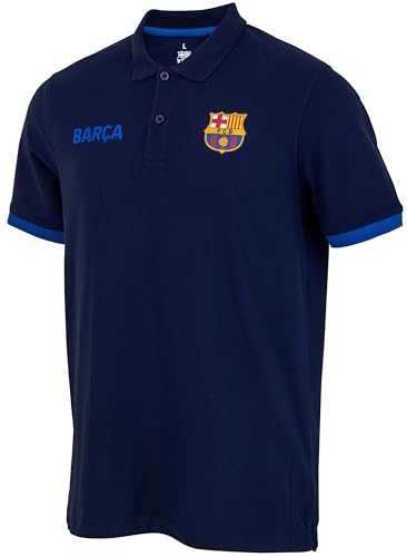Barça Poloshirt, offizielle Kollektion des FC Barcelona, Herrengröße, S