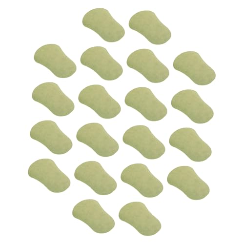UTHCLO 32 Piezas parche en el pie parches de moxa vola etiqueta engomada de la fatiga del del pie parche seguro pegatina de pie natural Extracto de aceite esencial de ajenjo Verde