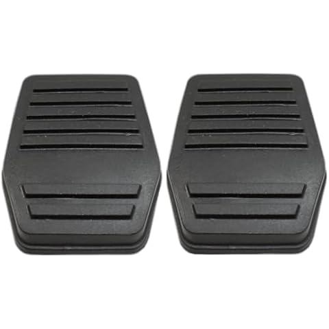 PWR Brake and Clutch Pedal Pad Covers for Ford Cover