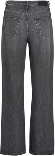 Tommy Hilfiger Women's Loose Straight NEA Wide Leg Jeans, Grey (NEA), 30W/28L - 6