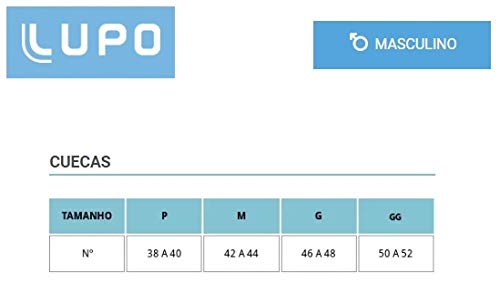 Lupo Kit 4 Cueca Boxer Microfibra de Poliamida Sem Costura Masculina, Multicor, M