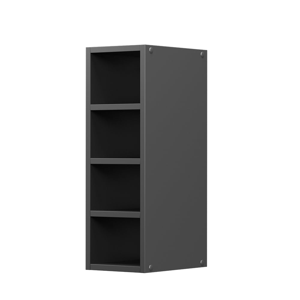 Vicco Pensile R-Line, Antracite, 20 cm, per la libera combinazione all'interno di sistemi cucina modulari