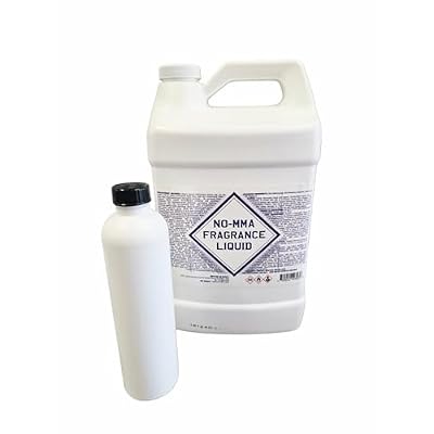 EMA Monomer Nail Liquid Quick Dry Non-Yellow Fast Set 1 Gallon 128 Fl. Oz. with FREE REFILL Bottle, Low Smell, Purple Color, Seal Plastic Bottle for Nail Art Creation