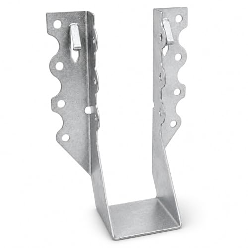 (20 Pack) 2' X 6' Joist Hanger 18 Gauge Double Shear Face Mount Joist Hangers for Wood, Floor Deck and Ceililng Joists