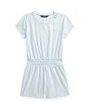 ralph lauren overall baby Rundhalsausschnitt Knopfleiste mit drei Knöpfen an jeder Seite