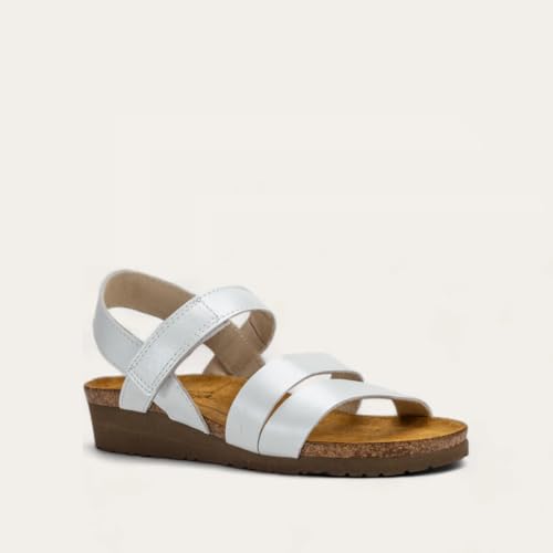 Image of NAOT Kayla Women's Sandals - Supportive 3-Strap Design with Backstrap, Cork & Latex Footbed - Arch Support - Travel-Friendly Comfortable Walking Sandals for All-Day Wear