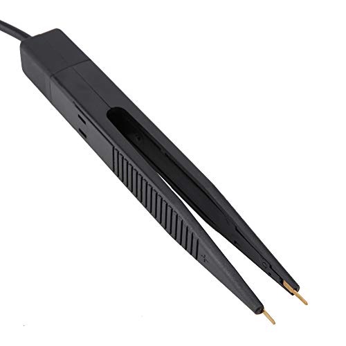 Image of Jeanoko Chip Test Clip, Multimeter Clip, Meter Capacitor Probe Meter Resistance Pen SMD Test Multimeter Clip Capacitance Inductor for Resistor Capacitor Inductors Multimeter