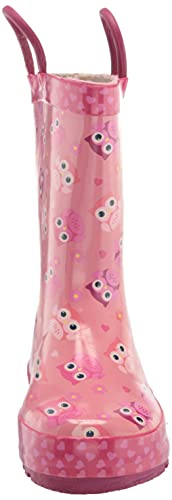 Image of Western Chief Kids Ladybug Rain Boot(Toddler /Little Kid /Big Kid) | Built for outdoor play, pull-on loops for self-dressing, comfort EVA insole, rubber traction outsole, toddler to big kid size
