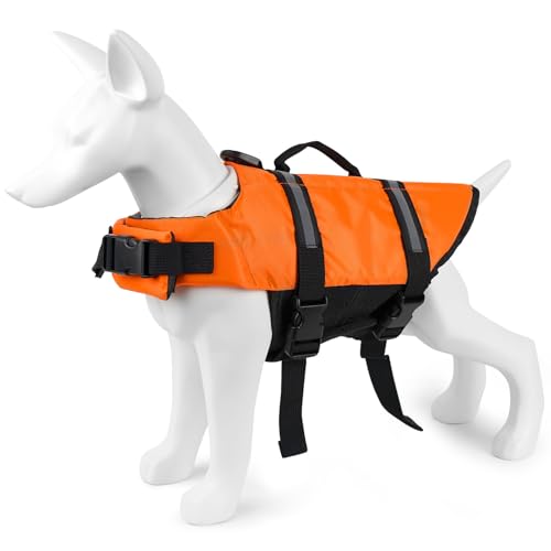 Voarge Giubbotto di Salvataggio per Cani M S