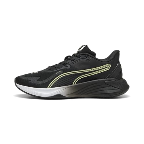 Siente la comodidad de un ajuste perfecto. Ideales para pisada neutra, estas zapatillas PUMA PWR Hybrid te ofrecen soporte y estilo. Máxima flexibilidad y durabilidad para tus entrenamientos diarios.