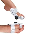 corrector de juanetes amazon Talla única: El corrector de hallux valgus puede ajustarse para proporcionar un ajuste cómodo. Esta férula de bursitis es adecuada para todos los tamaños y se puede utilizar tanto en pies masculinos como femeninos.