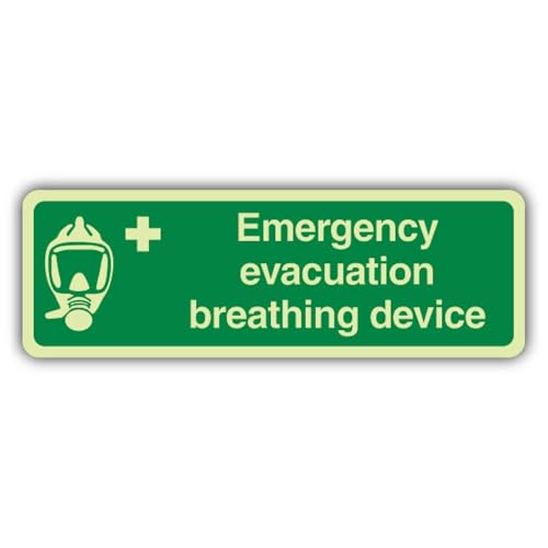 Panneau photoluminescent double lueur V Safety pour une évacuation d'urgence visible de loin